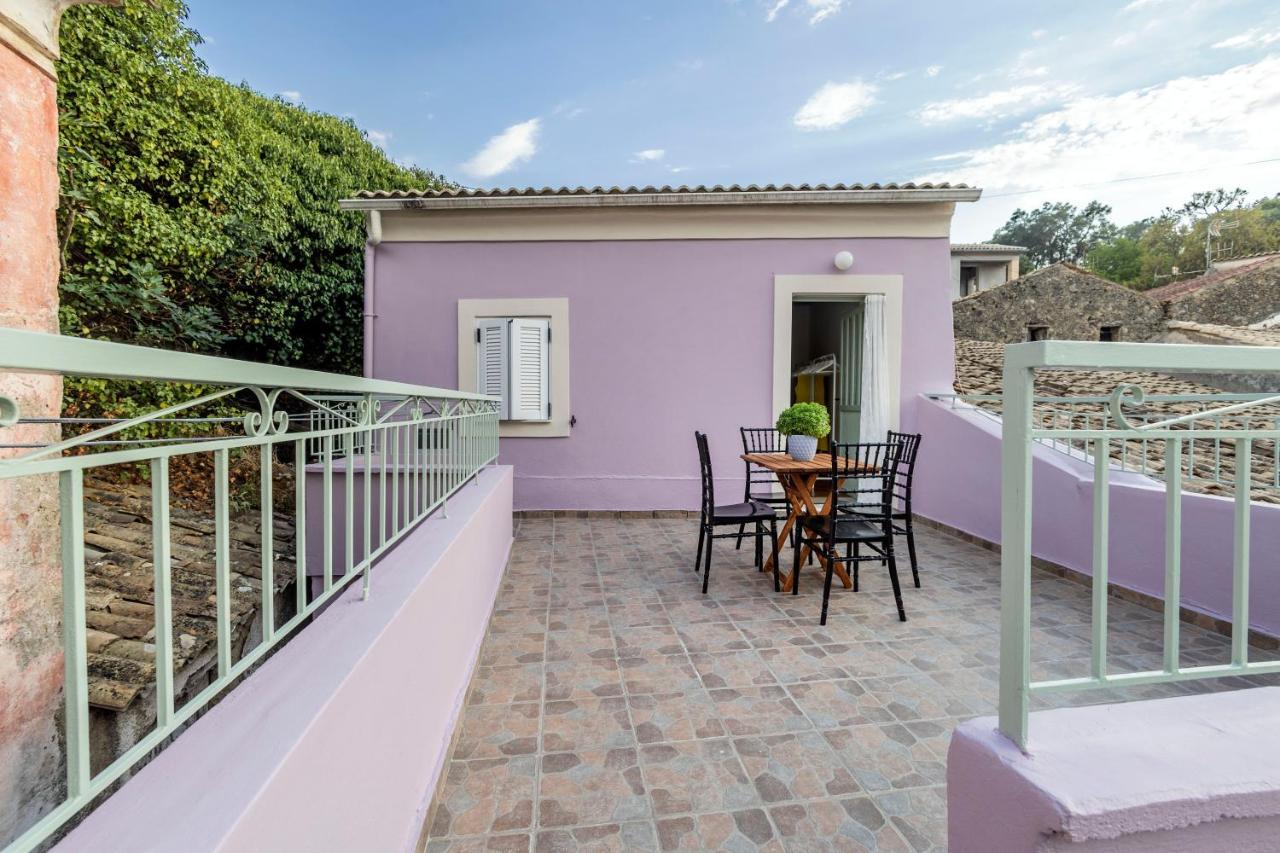 Вілла Siora Nina Charming Stone House Near Agios Gordios Sinarades Екстер'єр фото